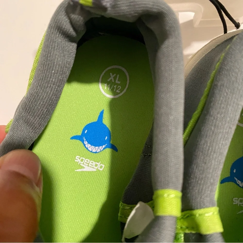 Speedo water shoe for little swimmers kids size XL 11-12 - Picture 2 of 12